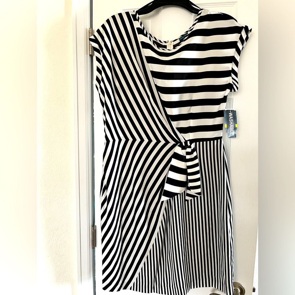 NWT Gabby Skye Pinstripe Dress